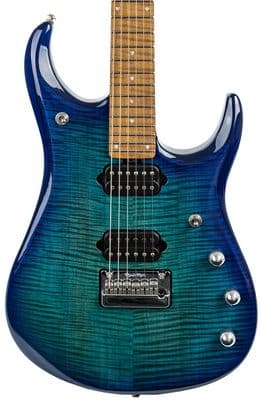 Music Man JP15 John Petrucci Signature Cerulean Paradise Flame