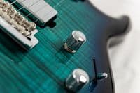 Music Man Luke 4 Maple Top, Blue Dream, Roasted Figured Neck