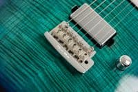 Music Man Luke 4 Maple Top, Blue Dream, Roasted Figured Neck
