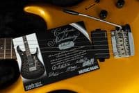 Music Man Luke BFR True Gold Limited Signed By Steve Lukather Pre Owned