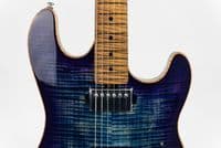 Music Man Sabre Guitar HH Trem in Blurple