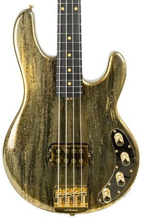 Music Man StingRay 50th Anniversary 4 string Bass in Molten Gold