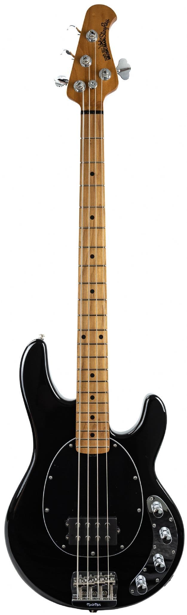 ベース MUSICMAN Stingray5 Black Maple FB Ernie Ball Music Man StingRay Special 5 Black Maple Black PG w