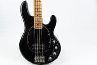 Music Man StingRay Special 4 String Bass, Black with Maple FB