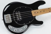 Music Man StingRay Special 4 String Bass, Black with Maple FB