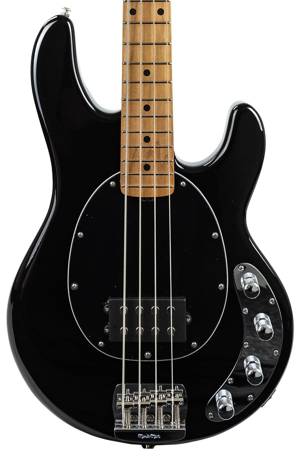 Music Man StingRay Special 4 String Bass Black with Maple FB