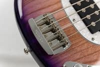Music Man StingRay Special 4 String Bass, Purple Sunset, Roasted Neck
