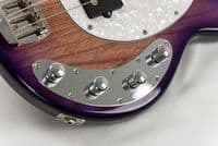 Music Man StingRay Special 4 String Bass, Purple Sunset, Roasted Neck