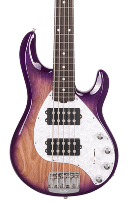 Music Man StingRay Special 5 HH - Purple Sunset - Roasted Maple/Rosewood