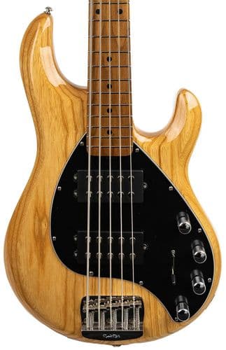 Music Man StingRay Special 5 String Bass HH - Natural Ash
