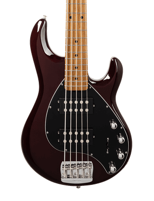Music Man StingRay Special 5 String Bass HH - Translucent Oxblood