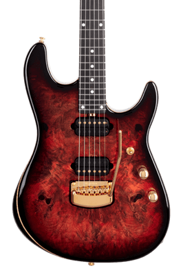 Musicman Cutlass HH Trem - 6 String - Jason Richardson - Majora Purple - Figured Roasted Maple/Maple