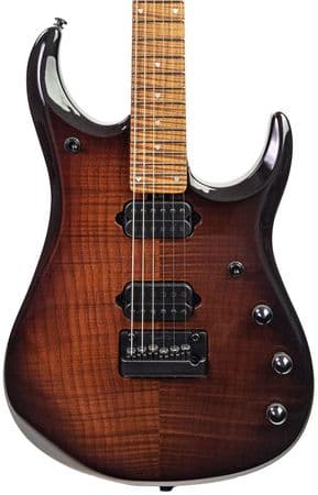 Musicman JP15 Amber Waves Flame John Petrucci, Figured Roasted Neck