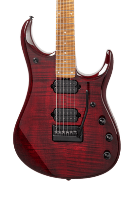 Musicman JP15 - Red Tide Flame - Figured Roasted Maple/Maple - No Pickguard