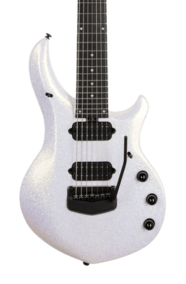 Musicman Majesty 7 String - Her Majesty's Request - Ebony - No Pickguard - Black Hardware