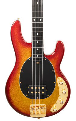 Musicman StingRay Special - Cherry Punch - Roasted Maple/Ebony - Black PG - Gold