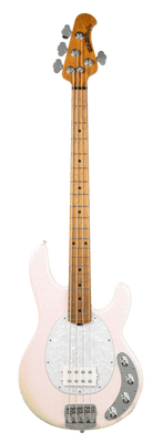 Musicman StingRay Special - Dazzler - Roasted Maple/Maple - White Pearloid PG - Chrome