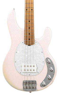 Musicman StingRay Special - Dazzler - Roasted Maple/Maple - White Pearloid PG - Chrome