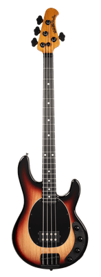 Musicman StingRay Special - Faded Vintage Sunburst - Roasted Maple/Ebony - Black PG - Black