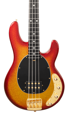 Musicman StingRay Special HH - Black - Roasted Maple/Maple - Black PG - Chrome