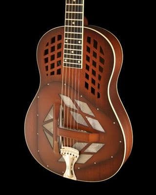 National Guitars M1 Mahogany Tricone