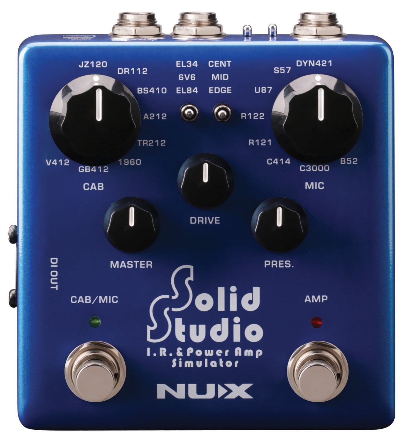 ギター nux solid studio IR & poweramp simulator NUX Solid Studio IR & Power Amp Simulator