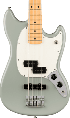 Player II Mustang® Bass PJ, Maple Fingerboard, Cactus Gray