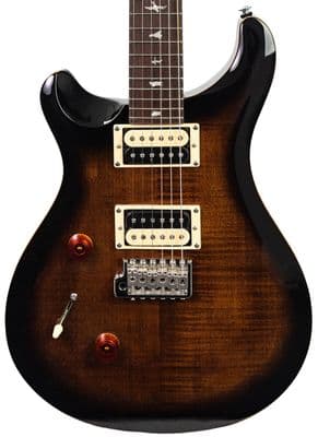 PRS SE Custom 24 Black Gold Lefthanded, inc Gigbag