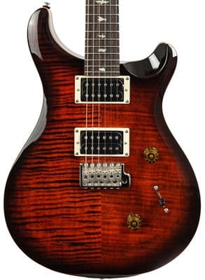 PRS SE CUSTOM 24 Orange Tiger Smokeburst, Inc Gigbag