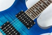 PRS SE Custom 24 Semi Hollow Piezo Lake Blue Pre Owned