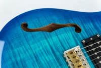 PRS SE Custom 24 Semi Hollow Piezo Lake Blue Pre Owned