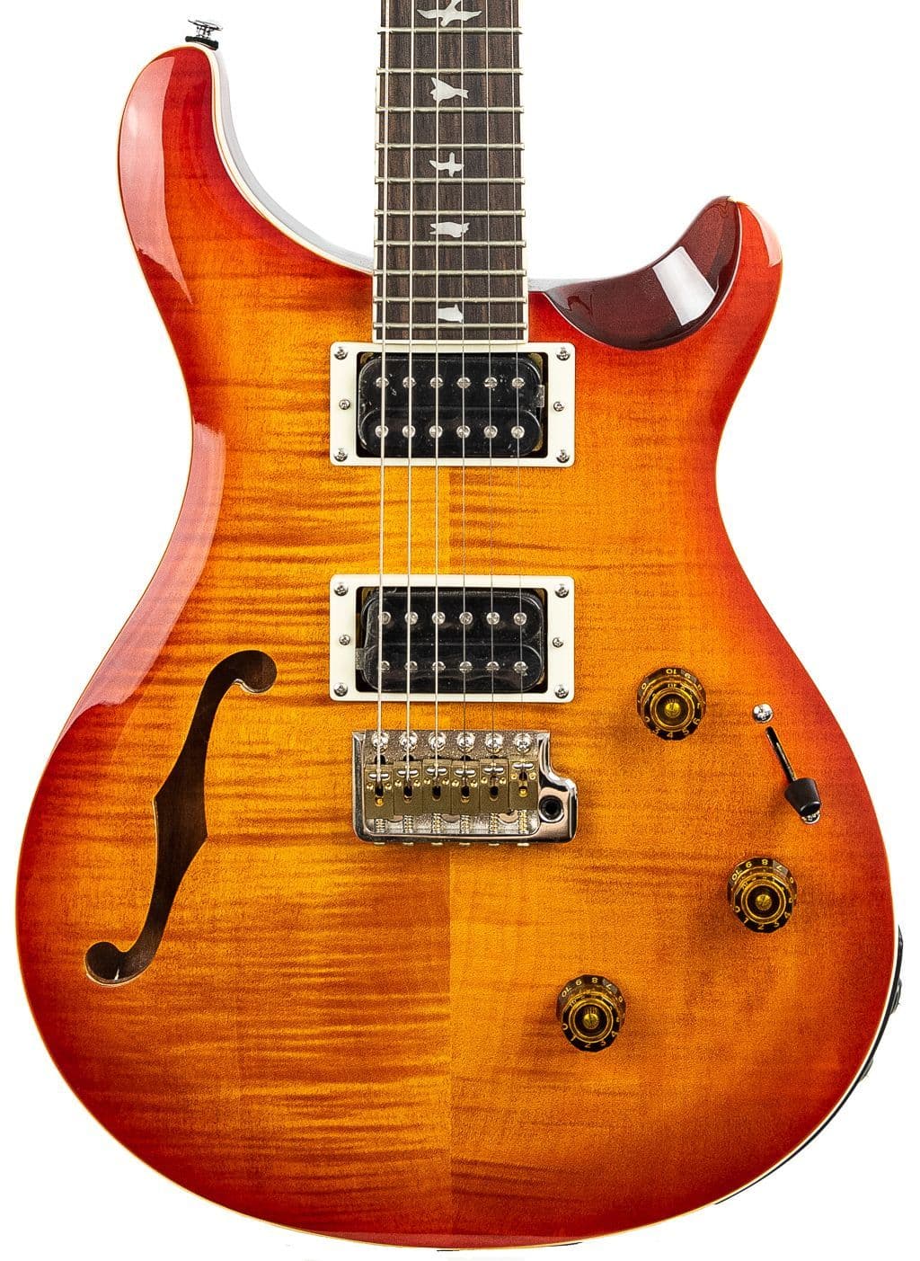 PRS SE Custom 24 Semi Hollow Piezo Vintage Sunburst