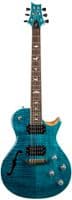 PRS SE Zach Myers Semi-Hollow Electric Guitar in Myers Blue Pre Owned