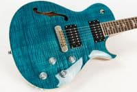 PRS SE Zach Myers Semi-Hollow Electric Guitar in Myers Blue Pre Owned
