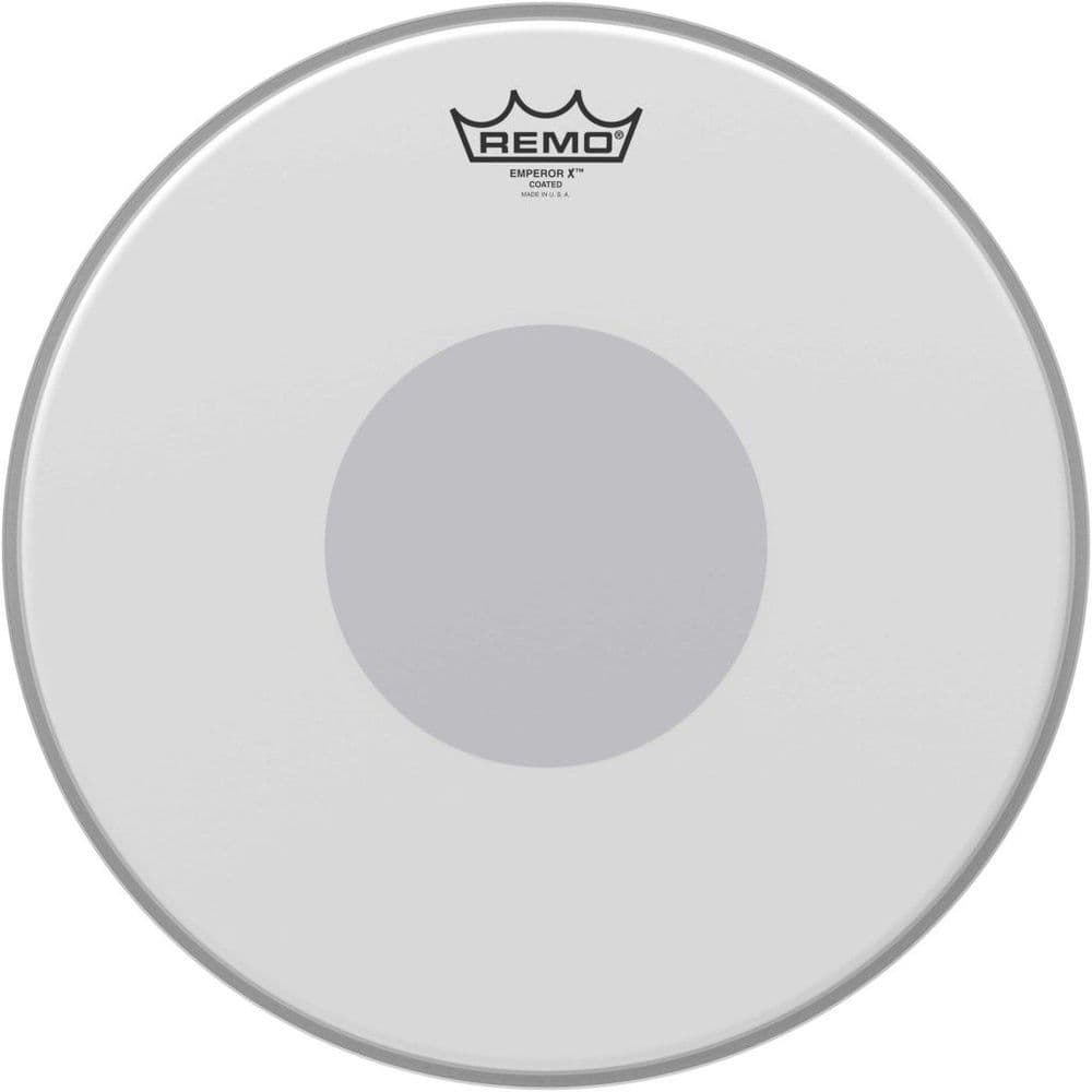 Remo Parche Drum Head Emperor X Blanco Rugoso, Coated 14" BX-0114