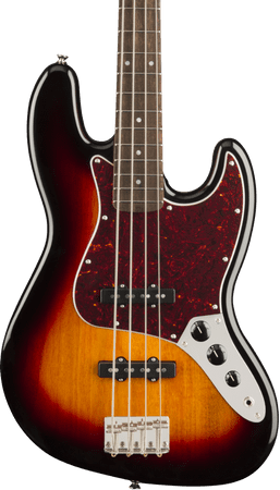 Squier Classic Vibe 60s Jazz Bass, 3-Colour Sunburst