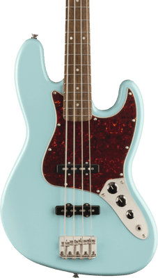 Squier Classic Vibe '60s Jazz Bass, Laurel Fingerboard, Daphne Blue