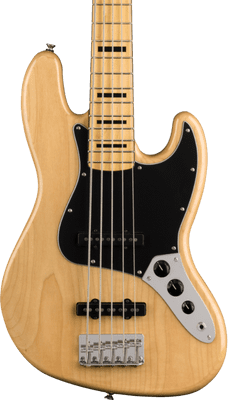Squier Classic Vibe '70s Jazz Bass V, Maple Fingerboard, Natural