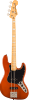 Squier Classic Vibe Active '70s Jazz Bass, Maple, Black Pickguard, Mocha