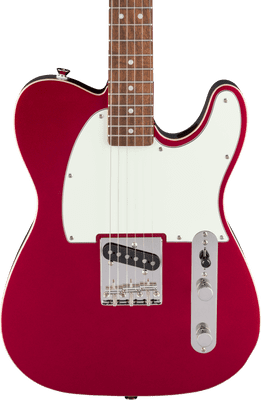 Squier Classic Vibe™ Custom Esquire, Laurel , Parchment Pickguard, Candy Apple Red