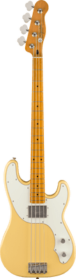 Squier Classic Vibe Telecaster® Bass, Maple, Parchment Pickguard, Vintage White