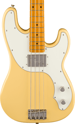 Squier Classic Vibe Telecaster® Bass, Maple, Parchment Pickguard, Vintage White