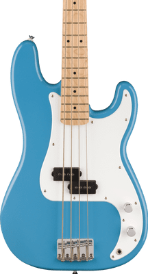 Squier Sonic Precision Bass, Maple Fingerboard, White Pickguard, California