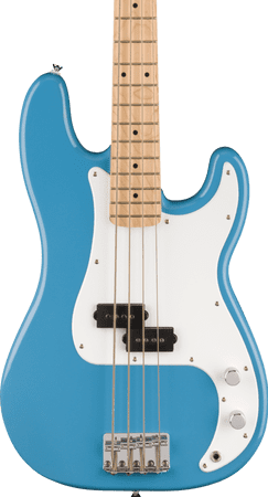 Squier Sonic Precision Bass, Maple Fingerboard, White Pickguard, California