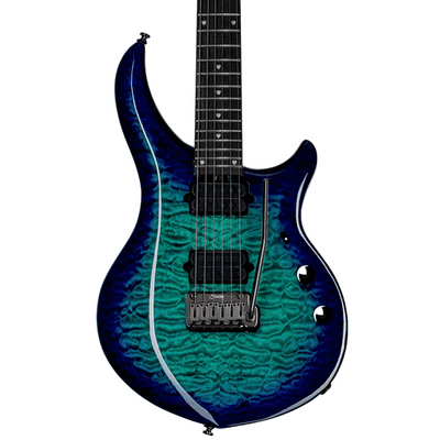 Sterling Majesty DiMarzio Cerulean Paradise 6 String Guitar
