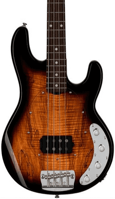 Sterling StingRay RAY34 Maple Top  3 Tone Sunburst