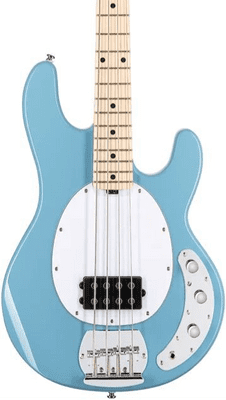 Sterling StingRay RAY4 Chopper Blue 4 String bass