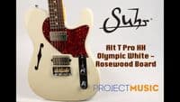 Suhr Alt T Black Guitar with Rosewood FB, Inc Gigbag