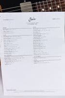 Suhr Classic T Custom Zebrawood Pre Owned