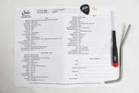 Suhr Pete Thorn Signature Standard HSS Graphite Metallic